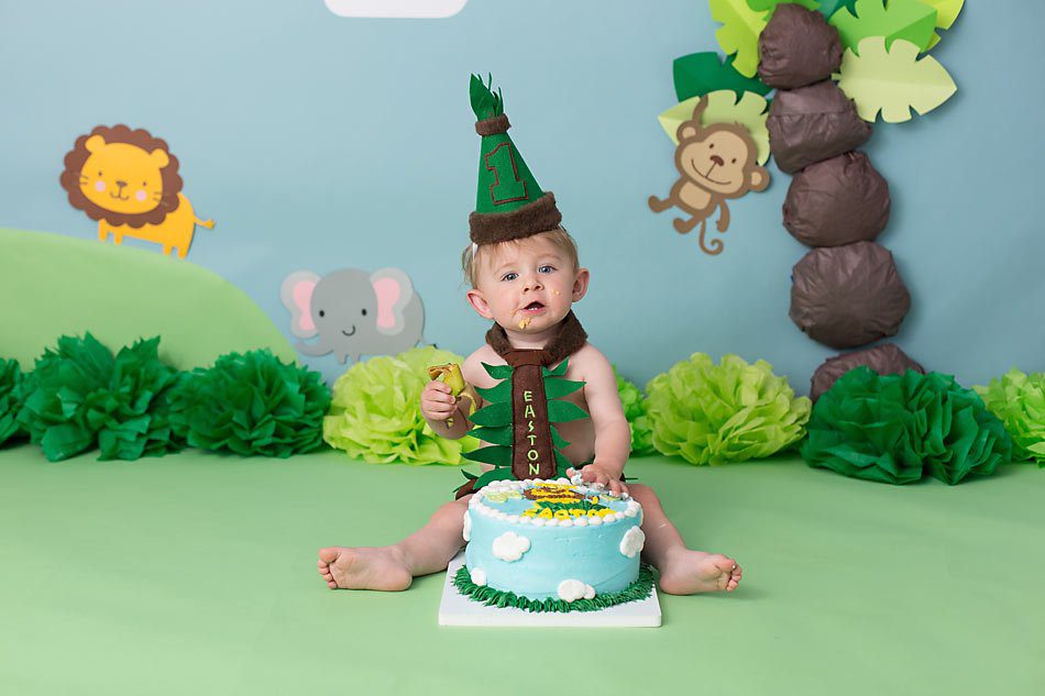 Cake Smash Session from K.D. Elise Photography