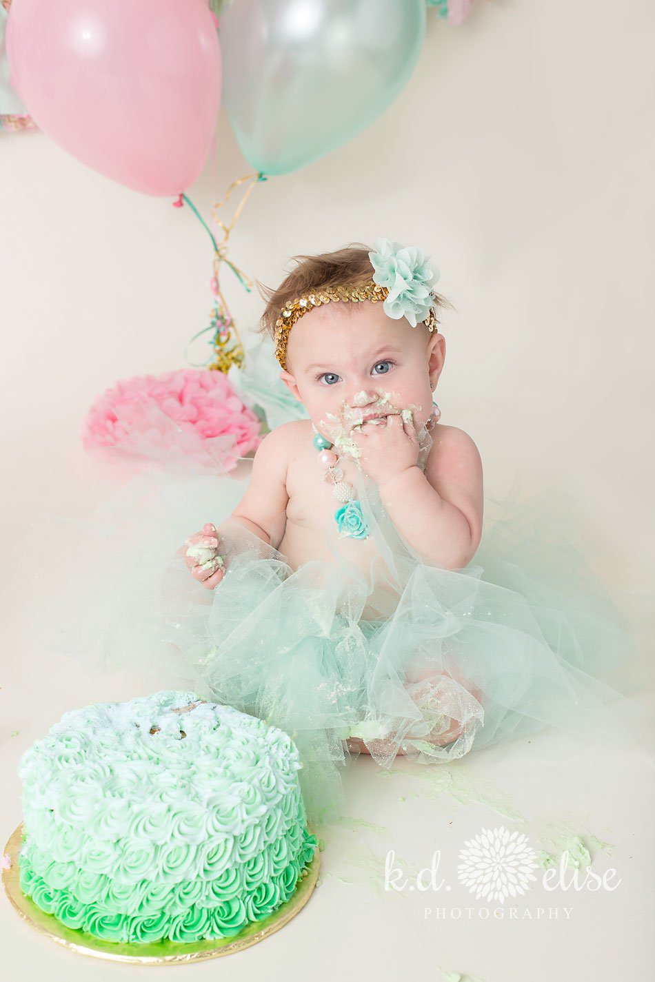Twin Cake Smash Colorado Springs Photographer Pueblo Colorado